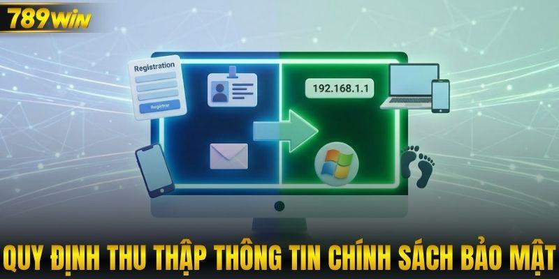 Quy định thu thập thông tin tại chính sách bảo mật 