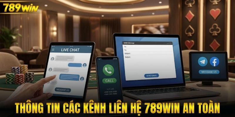 Thông tin các kênh liên hệ 789WIN an toàn 